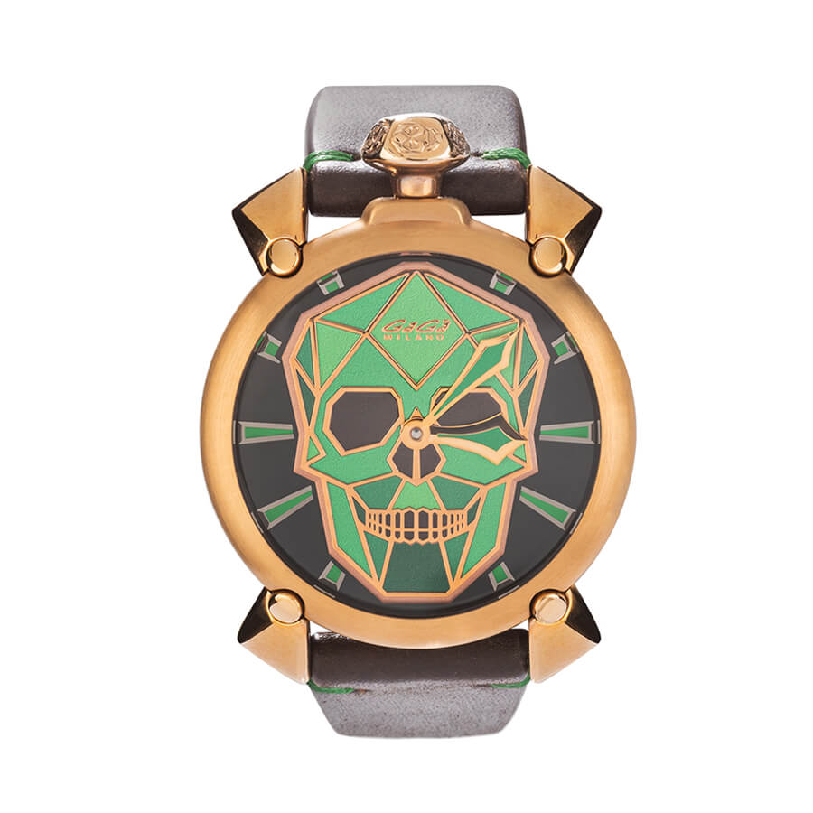 Ceas unisex GaGà Milano Bionic Skull Rose Gold