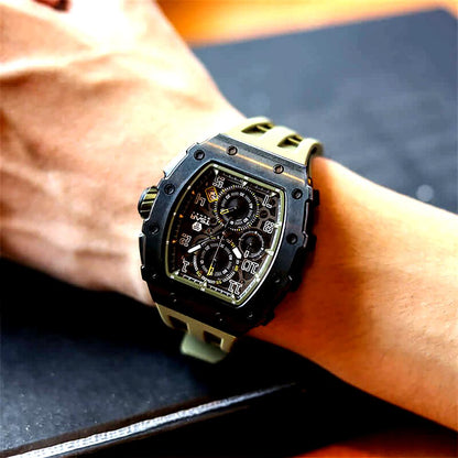 Ceas bărbătesc TSAR BOMBA Predator X Limited TB8204QMG