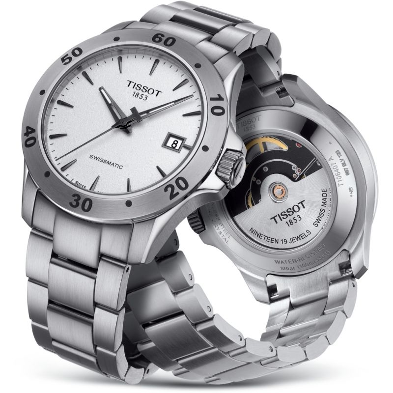 Ceas bărbătesc Tissot V8 Swissmatic T106.407.11.031.01