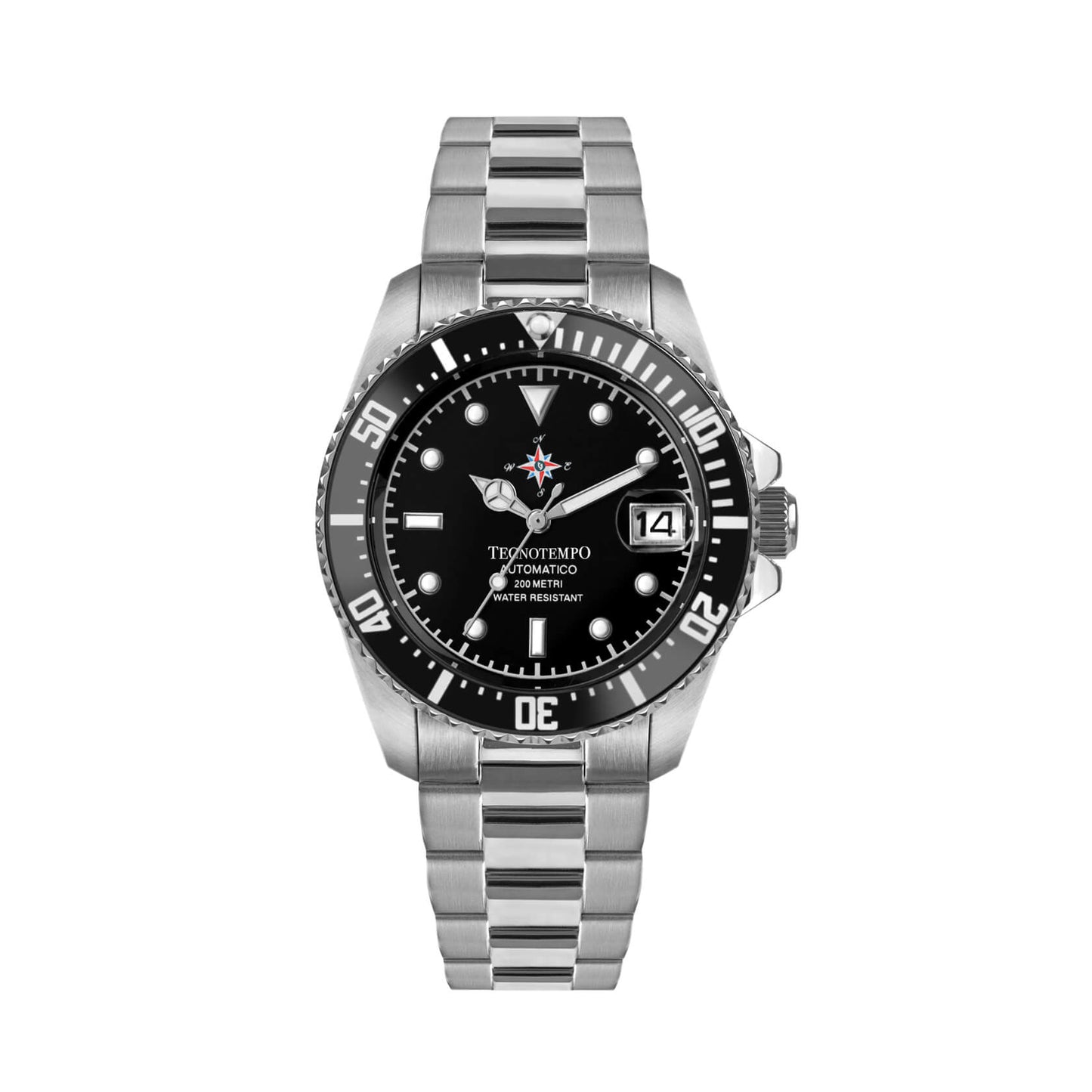 Ceas bărbătesc Tecnotempo Automatic Diver Ediție Limitată Wind Rose