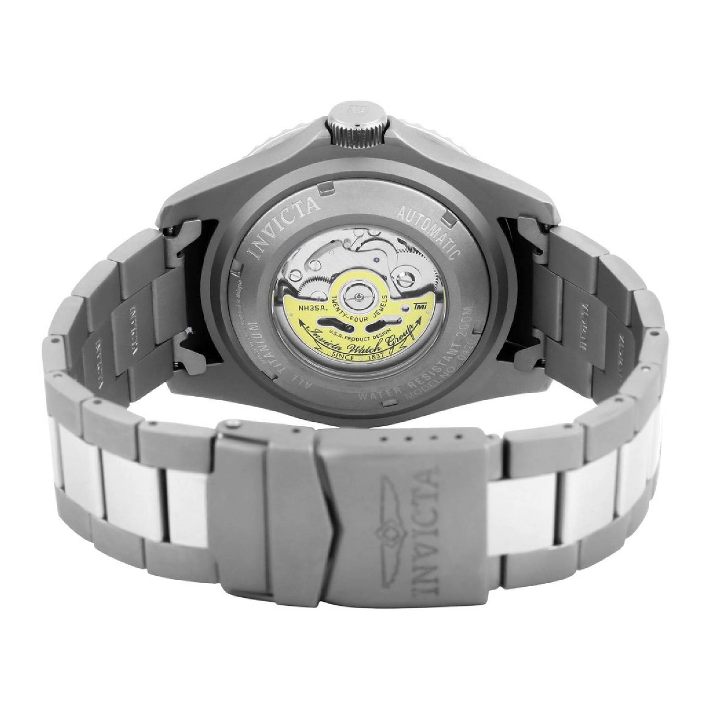 Ceas bărbătesc automat Invicta Pro Diver Titanium